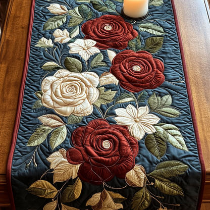 Rose Garden Quilted Table Runner NCU0VH4370