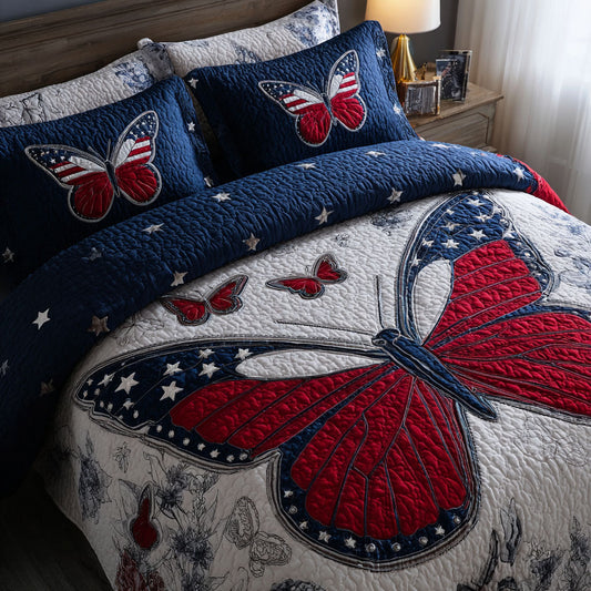 Rose Liberty 3-Piece Quilted Bedding Set NCU0DK12200
