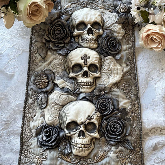 Rose Reaper Quilted Table Runner NCU0NT7965