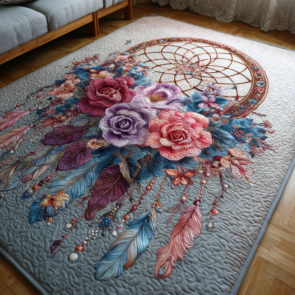 Rosecatcher Bloom Area Rug NCU0VL3386