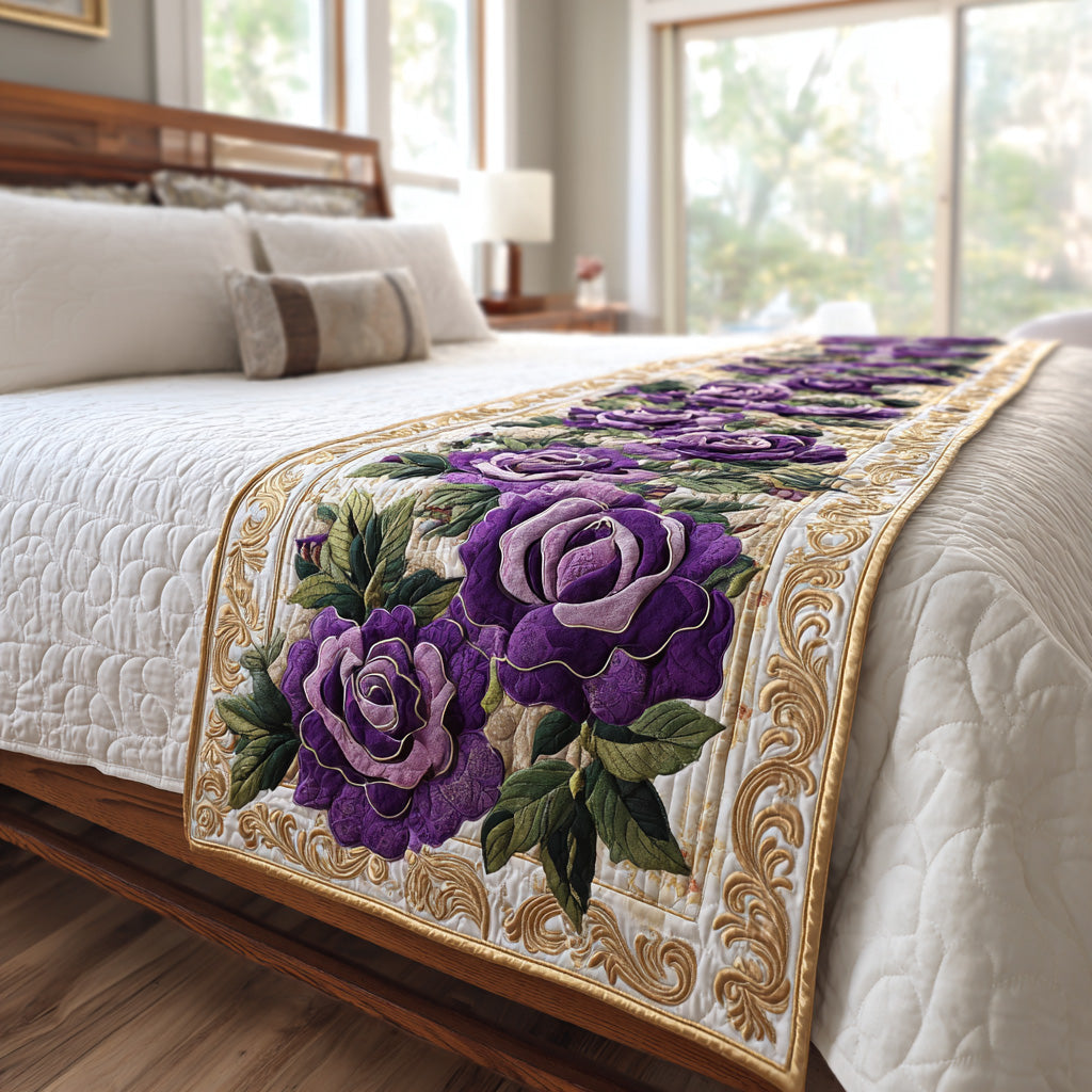 Rosy Days Quilted Bed Runner NCU0DV6982