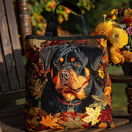 Rottweiler Pride Quilted Tote Bag NCU0PT8977