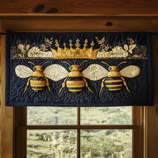 Royal Bees Quilted Valance NCU0NT4250