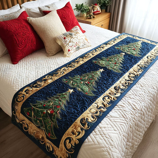 Royal Christmas Quilted Bed Runner NCU0TV381