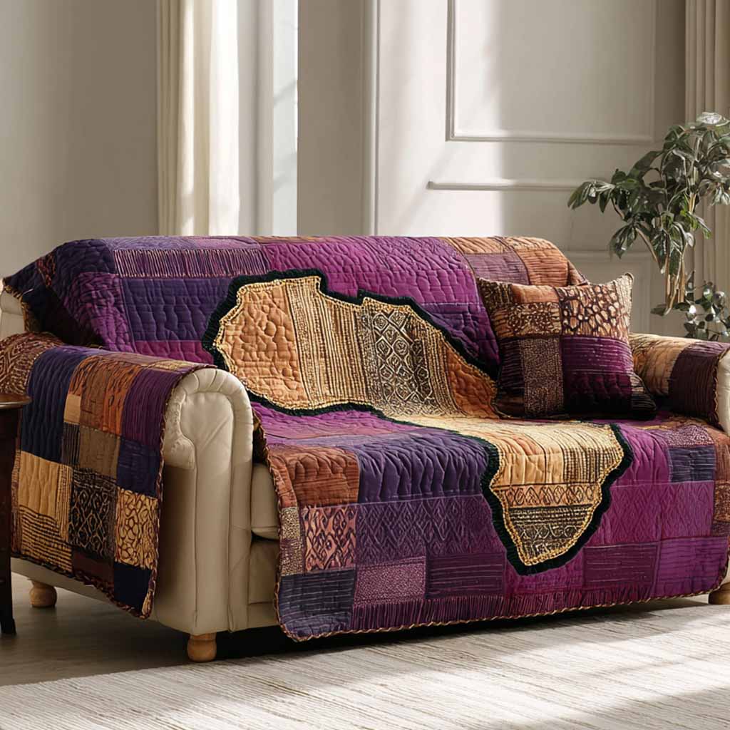 Royal Continent Quilted Sofa Cover NCU0XD2281