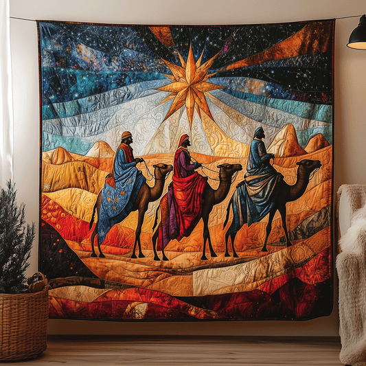 Journey of the Magi Quilted Blanket NCU0TH1987