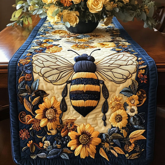 Royal Hive Quilted Table Runner NCU0NT4019