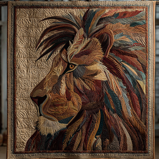 Royal Lion Quilted Blanket NCU0DK8403