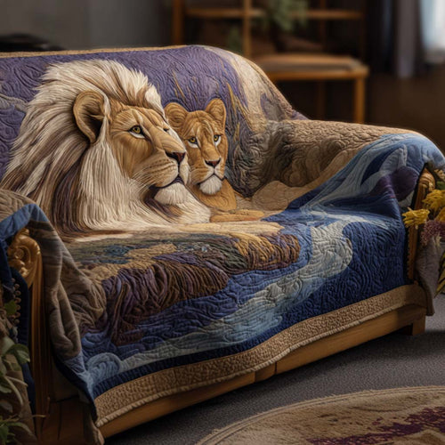 Royal Pair Quilted Sofa Cover NCU0NT11414