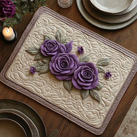 Royal Petals Quilted Place Mat NCU0DV3803
