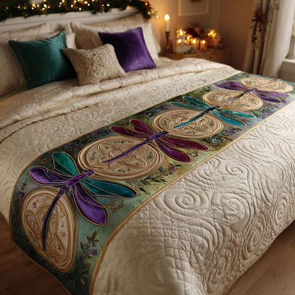 Royal Plum Quilted Bed Runner NCU0TV1229