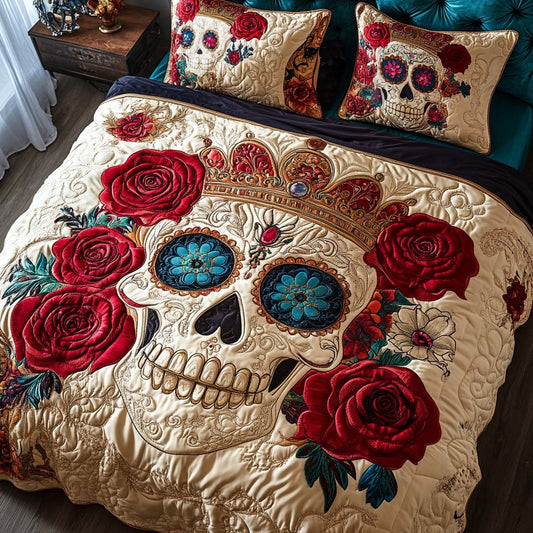 Royal Remains 3-Piece Quilted Bedding Set NCU0NT7947