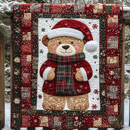Royal Teddy Luxe Quilted Blanket NCU0XD305