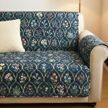 Royal Vine Quilted Sofa Cover NCU0TV1521