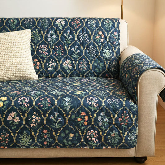 Royal Vine Quilted Sofa Cover NCU0TV1521