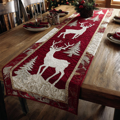 Ruby And Snow Quilted Table Runner NCU0TV230