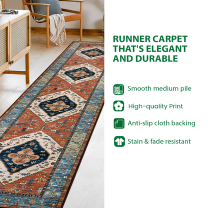 Gilded Circles Runner Carpet NCU0TV1271