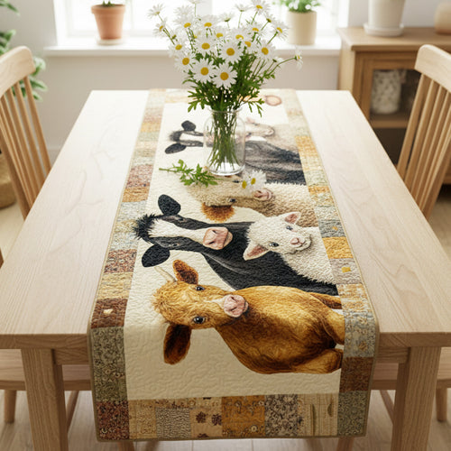 Rural Harmony Quilted Table Runner NCU0NT11920