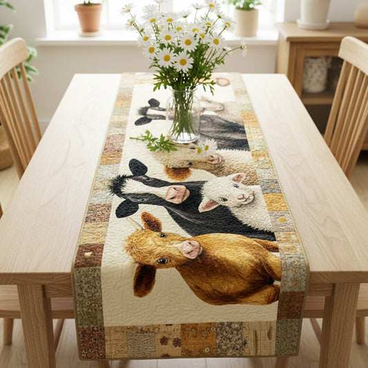 Rural Harmony Quilted Table Runner NCU0NT11920