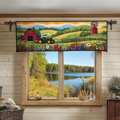 Rural Sunshine Quilted Valance NCU0PT6043