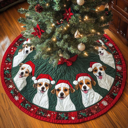 Russell Charm Christmas Quilted Tree Skirt NCU0NT1690