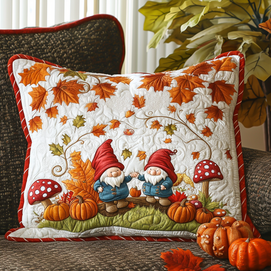 Rustic Gnome Whispers Quilted Bedding Pillow Case NCU0NT8853