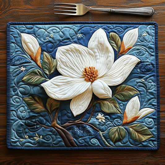 Rustic Magnolia Quilted Place Mat NCU0DV4345