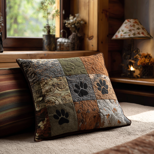 Rustic Paws Quilted Pillow Case NCU0DV9014