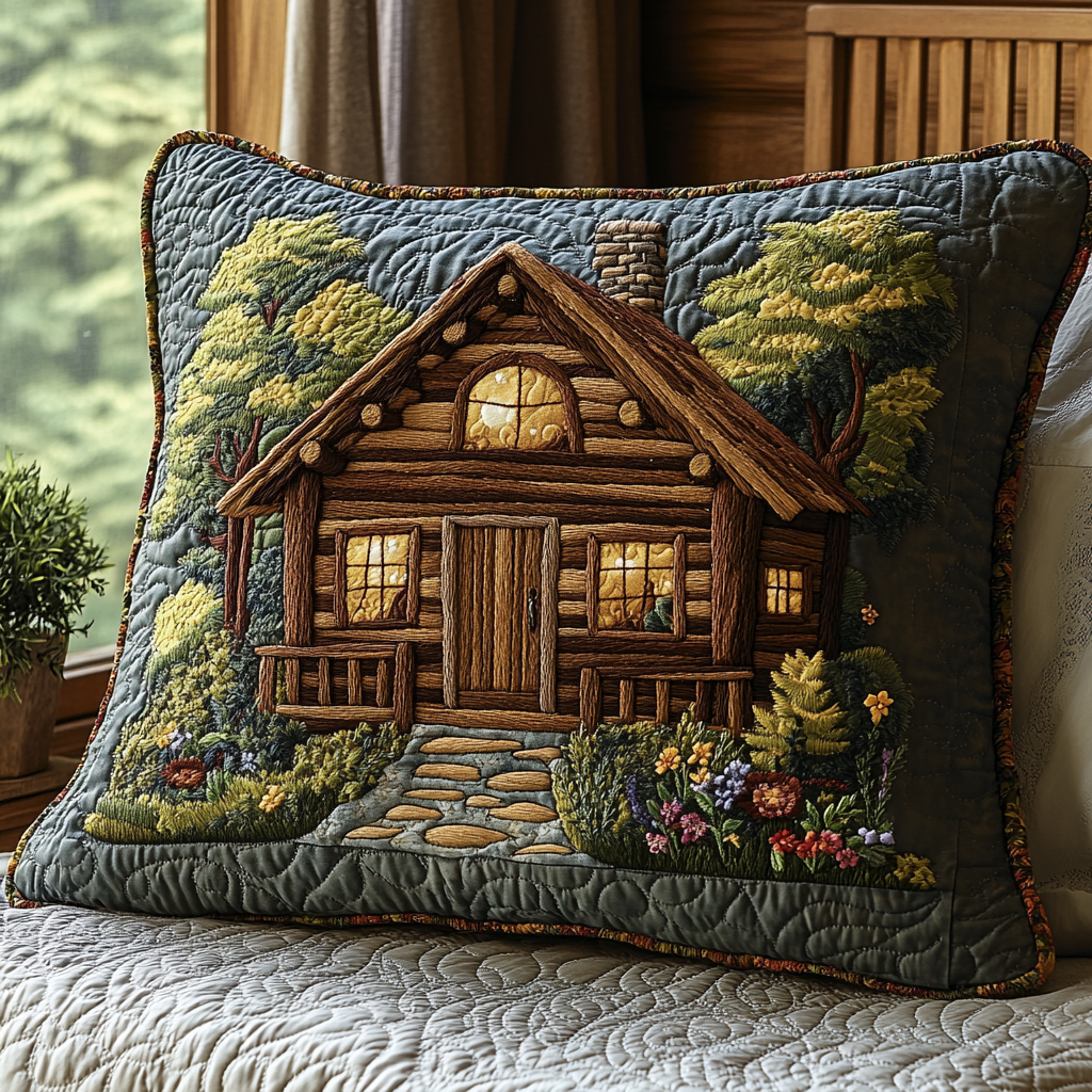 Rustic Ridge Quilted Bedding Pillow Case NCU0DV2928