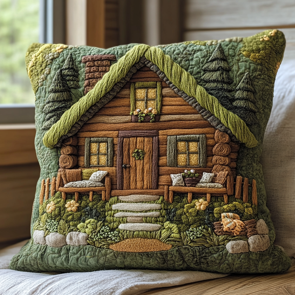 Rustic Ridge Quilted Pillow Case NCU0DV2934