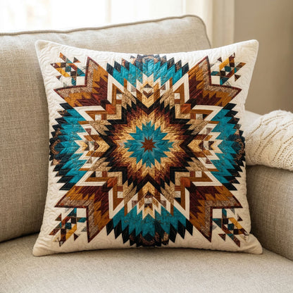 Rustic Starline Quilted Pillow Case NCU0NT11427