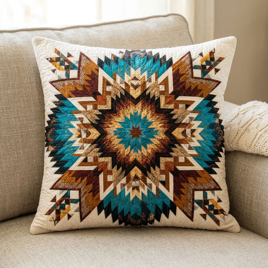 Rustic Starline Quilted Pillow Case NCU0NT11427