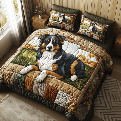 Rustic Aussie Soul 3-Piece Quilted Bedding Set NCU0DV4316