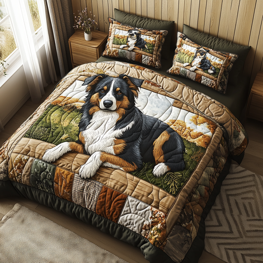 Rustic Aussie Soul 3-Piece Quilted Bedding Set NCU0DV4316