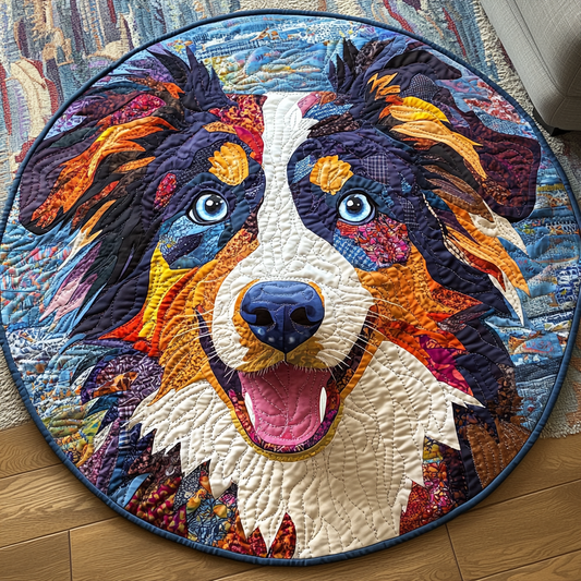 Rustic Aussie Soul Quilted Round Mat NCU0DV4382