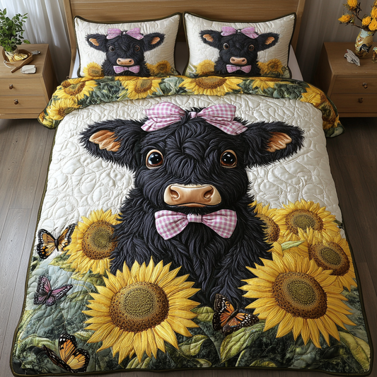 Rustic Beauty 3-Piece Quilted Bedding Set NCU0DK7006