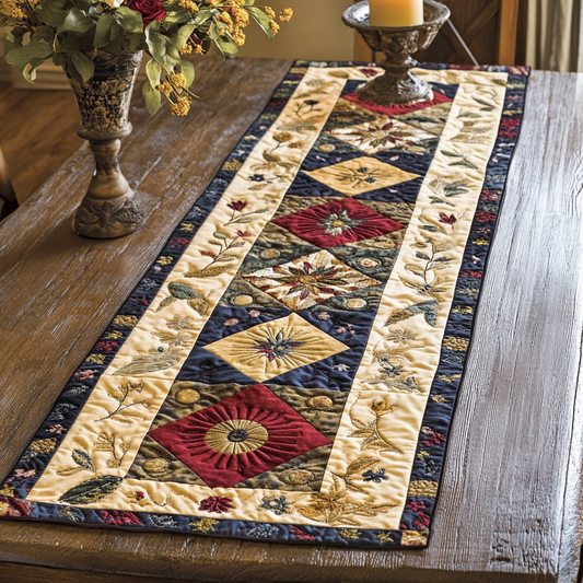 Rustic Beauty Quilted Table Runner NCU0VH4015
