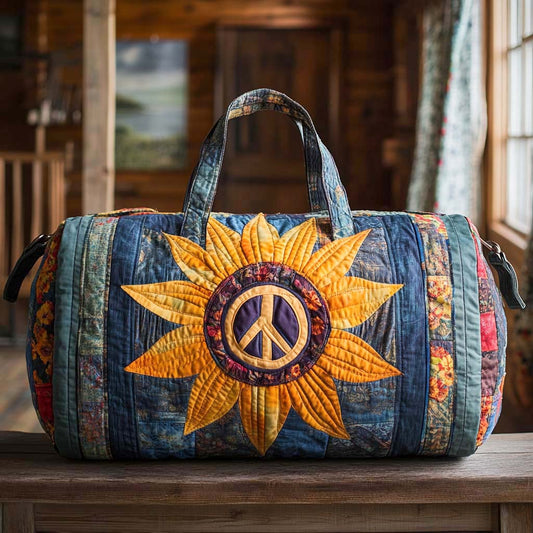 Rustic Bloom Quilted Duffle Bag NCU0XD458