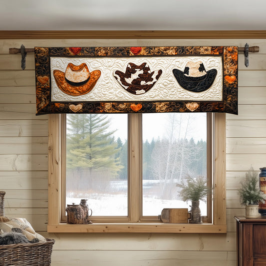 Rustic Boots Quilted Valance NCU0NT6681