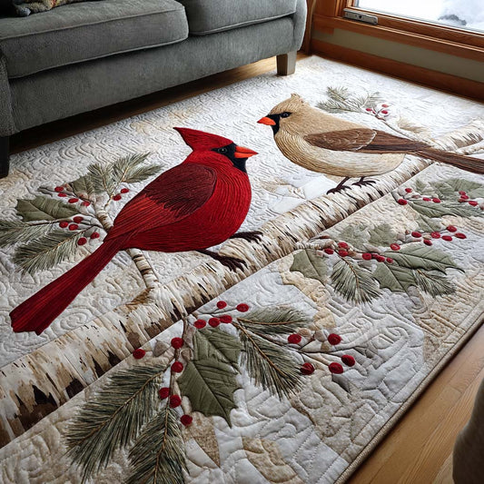 Rustic Cardinal Area Rug NCU0NT10466