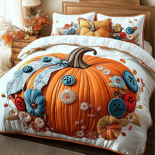Rustic Charm 3-Piece Quilted Bedding Set NCU0VL2866