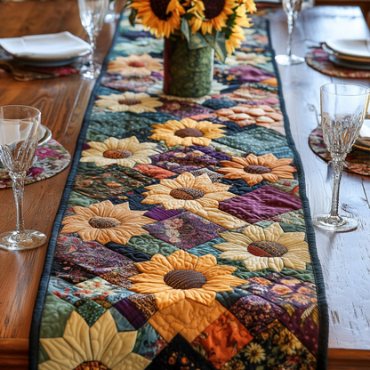 Rustic Charm Quilted Table Runner NCU0VH2377