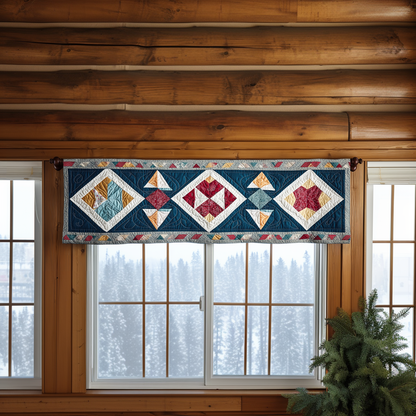 Rustic Elegance Quilted Valance NCU0DK3805