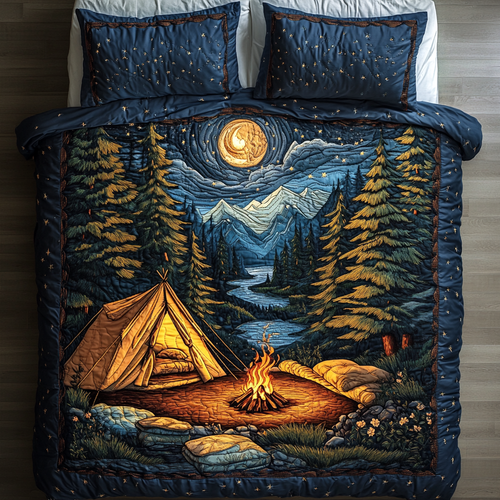 Rustic Escape 3-Piece Quilted Bedding Set NCU0DK5520