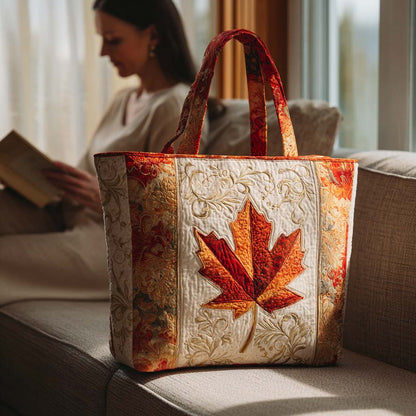 Rustic Fall Quilted Tote Bag NCU0NT9050