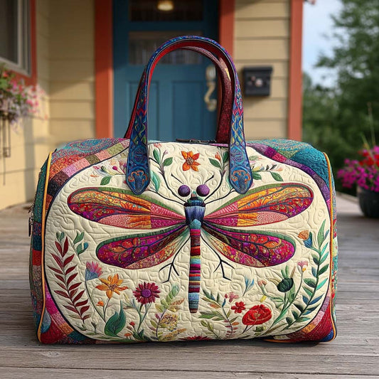 Rustic Flutter Quilted Duffle Bag NCU0PT9574