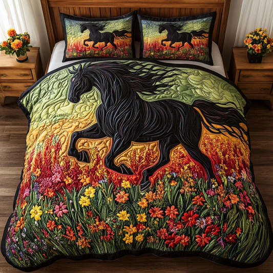 Rustic Freedom 3-Piece Quilted Bedding Set NCU0VH4678