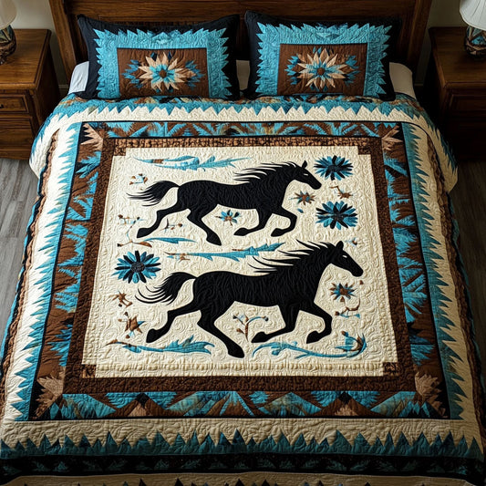 Rustic Frontier 3-Piece Quilted Bedding Set NCU0PT3021
