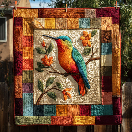 Rustic Garden Quilted Blanket NCU0TV010