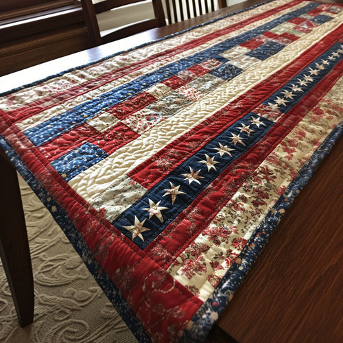 Rustic Glory Quilted Table Runner NCU0PT5380
